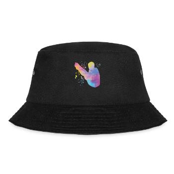 Diving, Synchronized Diving, Artistic Jumping - Bucket Hat - black - Front - Lela (165cm)
