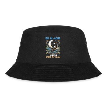 Happy Eid Al Adha, Islamic holiday, Islam - Bucket Hat - black - Front - Lela (165cm)