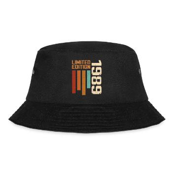 Vintage 1989 Retro 1989 Birthday Gift - Bucket Hat - black - Front - Lela (165cm)
