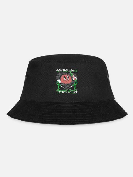 Bewusstsein Für Psychische Gesundheit - Bucket Hat - Schwarz