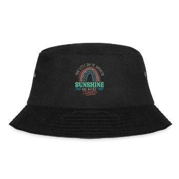 Ihr Kleiner Sarkastischer Sonnenstrahl Ist Da - Bucket Hat - Schwarz - Vorne - Lela (165cm)