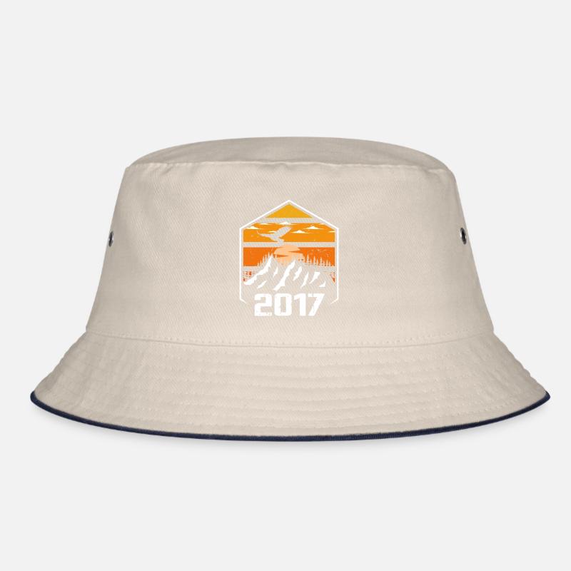 Anniversary 2017 Vintage 2017 Made in 2017 Bucket Hat