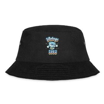 2005 Birthday Born In 2005 Retro Vintage - Bucket Hat - black - Front - Lela (165cm)