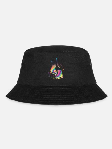 Eiskunstläufer Schlittschuhlaufen Eiskunstlauf - Bucket Hat - Schwarz