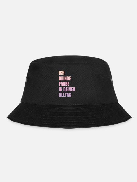 Ich Bringe Farbe Maler Papa Lackierer - Bucket Hat - Schwarz