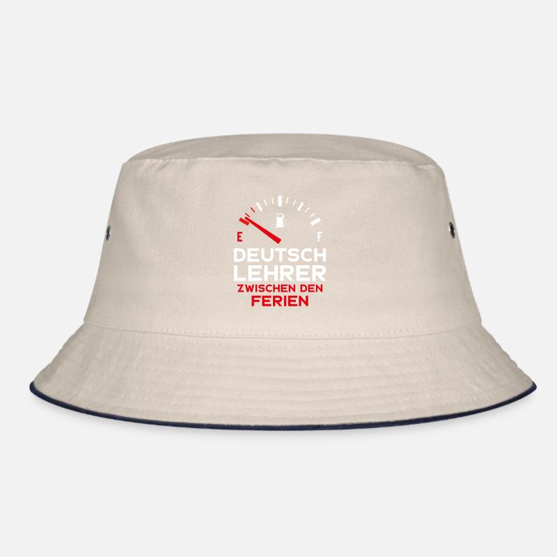 LUSTIG DEUTSCHLEHRER SCHULE FERIEN LEHRER Bucket Hat
