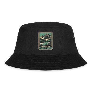 Glacier National Park Outdoor Tours USA America - Bucket Hat - black - Front - Lela (165cm)
