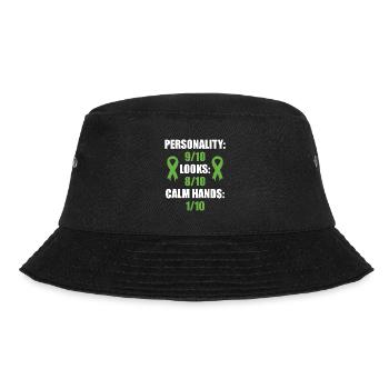 Außerirdisches Gewahrsein: Essentielles Zittern - Bucket Hat - Schwarz - Vorne - Lela (165cm)