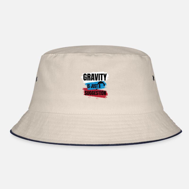 Gravity Is Just a Suggestion – Paragliding Bucket Hat