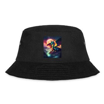 Magical dragon - Bucket Hat - black - Front - Lela (165cm)