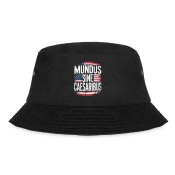 Mundus Sine Caesaribus America - Bucket Hat - black - Front - Lela (165cm)