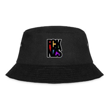 FCK NZS - Gegen Rechts - Nie wieder ist jetzt - Bucket Hat - Schwarz - Vorne - Lela (165cm)