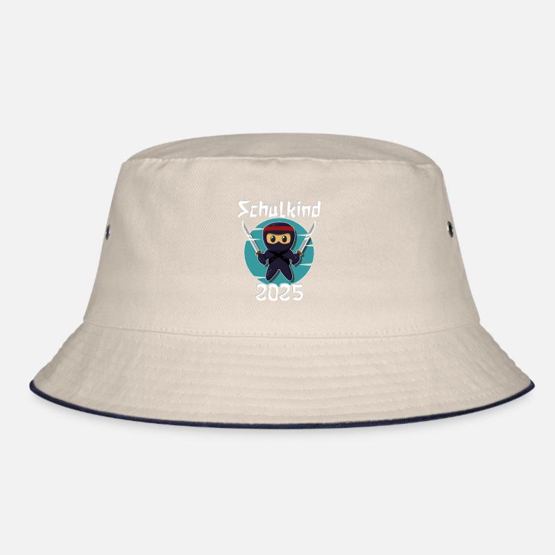 Ninja Schulkind 2025 Ninja Einschulung Bucket Hat