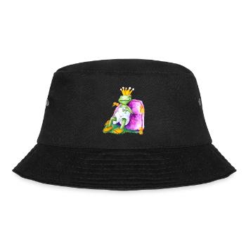 Frog King - Bucket Hat - black - Front - Lela (165cm)