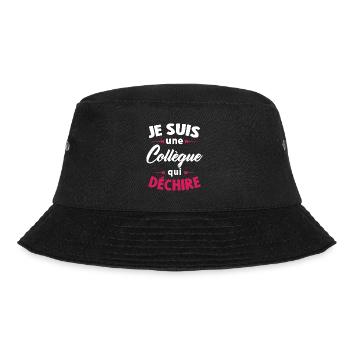 Je Suis Une Collègue Qui Déchire - Bob - noir - Devant - Lela (165cm)