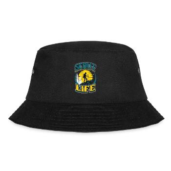 Scout Life Scout Camping Outdoor Scout - Bucket Hat - black - Front - Lela (165cm)