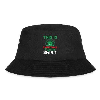 This Is My Christmas Pajama - Bucket Hat - black - Front - Lela (165cm)