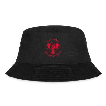 Ignoriere Dein Eigenes Potenzial Nicht - Gym - Bucket Hat - Schwarz - Vorne - Lela (165cm)