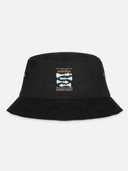Versuche mich zu lesen, Schachspieler - Bucket Hat - Schwarz