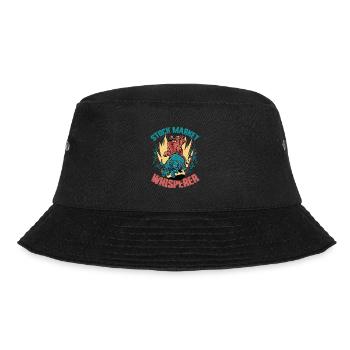 Stock Market Whisperer Stock Trader Bulle und Bär - Bucket Hat - Schwarz - Vorne - Lela (165cm)
