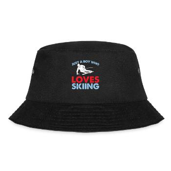 Seulement un garçon qui aime le ski - skieur - Bob - noir - Devant - Lela (165cm)