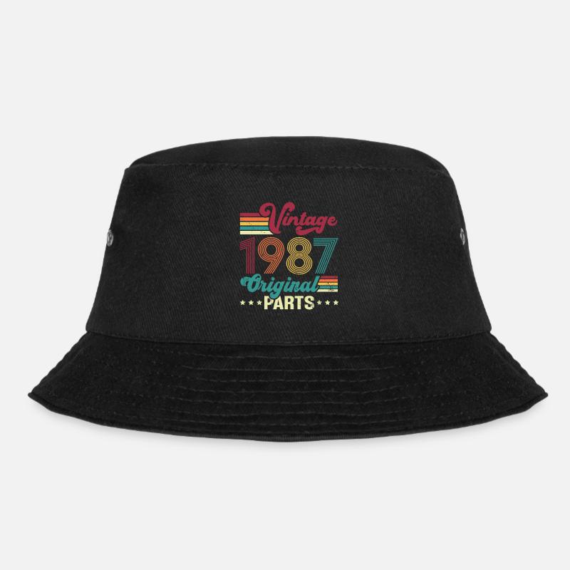Vintage 1987 Original, Cadeau D'anniversaire - Bob - noir