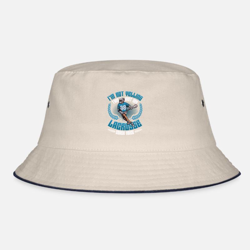 Don't shout, this is my lacrosse Bucket Hat