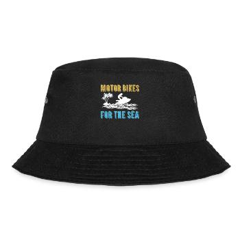 Motorräder Für Das Meer - Jet Ski - Bucket Hat - Schwarz - Vorne - Lela (165cm)