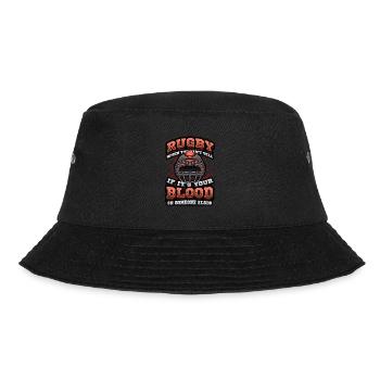 Funny rugby player - Bucket Hat - black - Front - Lela (165cm)