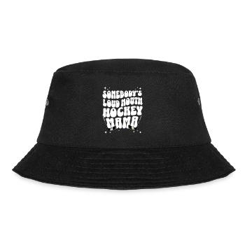 Phrase Humoristique Maman Joueur De Hockey - Bob - noir - Devant - Lela (165cm)