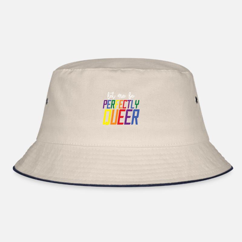 Lass Mich Perfekt Queer Sein Bucket Hat