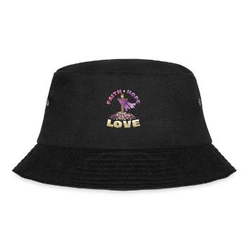Faith, Hope, Love Church, Religion - Bucket Hat - black - Front - Lela (165cm)