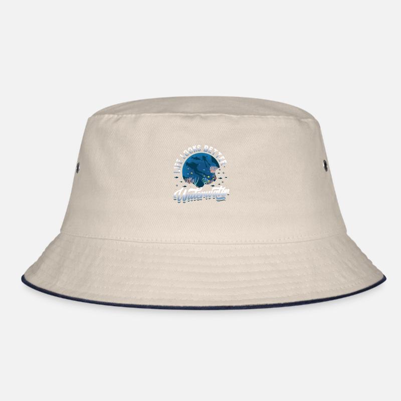 Life looks better underwater, diving Bucket Hat