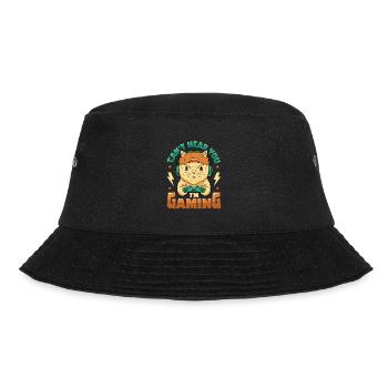 I can't hear you, I'm playing - Bucket Hat - black - Front - Lela (165cm)