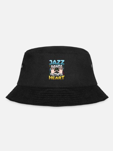 Jazz Hands, Faithful Heart, Jazz Lovers - Bucket Hat - Schwarz