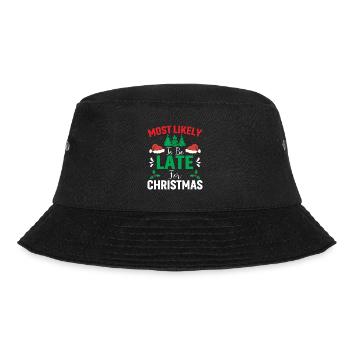 Probably late for Christmas - Bucket Hat - black - Front - Lela (165cm)