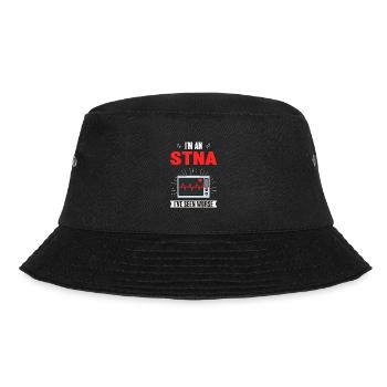 STNA Certified Nursing Assistant - Bucket Hat - black - Front - Lela (165cm)