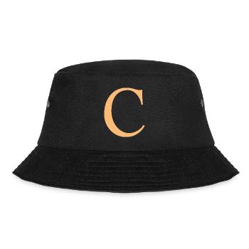 Personalised Your Name Custom Birthday Gift C - Bucket Hat - black - Front - Lela (165cm)