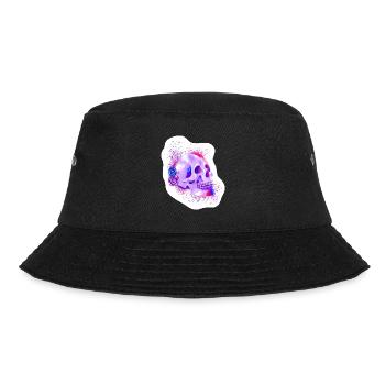 Schädel - Schädel - Bucket Hat - Schwarz - Vorne - Lela (165cm)