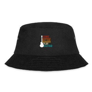 Manche Großväter Golfen Coole Großväter Spielen - Bucket Hat - Schwarz - Vorne - Lela (165cm)