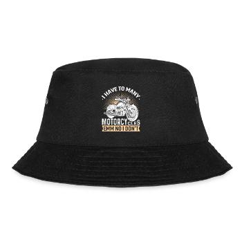 I have too many motorcycles... emm no I did - Bucket Hat - black - Front - Lela (165cm)