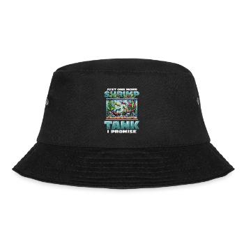 Garnelen Züchter Garnelen Aquarium - Bucket Hat - Schwarz - Vorne - Lela (165cm)
