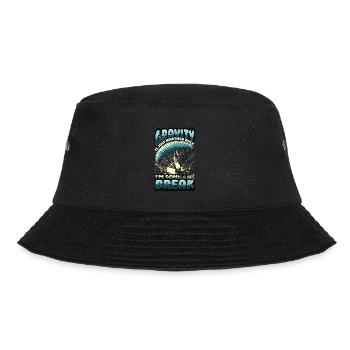 Fallschirmspringen Parachute Skydiving Paraglider - Bucket Hat - Schwarz - Vorne - Lela (165cm)