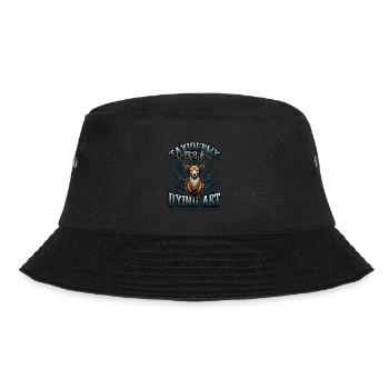 Taxidermy It's A Dying Art Deer Motif - Bucket Hat - black - Front - Lela (165cm)