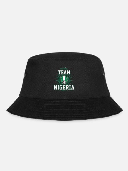Nigeria - Bucket Hat - black