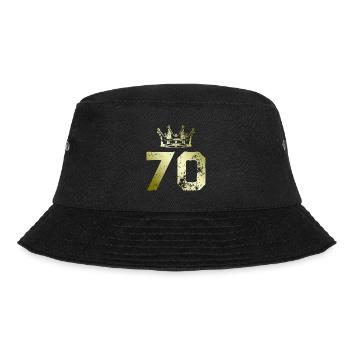 70 Number crown - Bucket Hat - black - Front - Lela (165cm)
