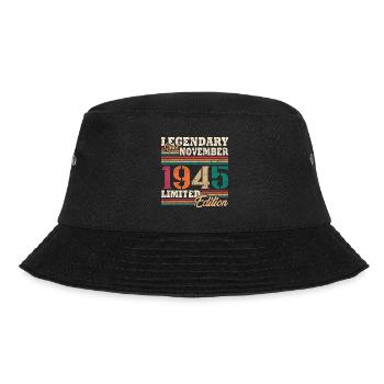 1945Legendary November 1945 limited edition - Bucket Hat - black - Front - Lela (165cm)