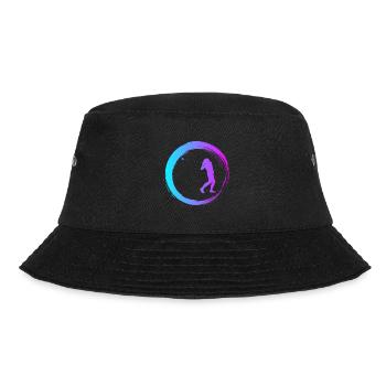 Sporty Hobby Leidenschaft Hammerwurf - Bucket Hat - Schwarz - Vorne - Lela (165cm)