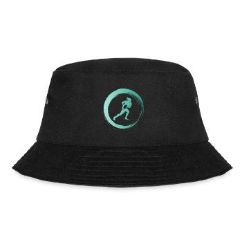 Sporty Hobby Leidenschaft Rugby - Bucket Hat - Schwarz - Vorne - Lela (165cm)