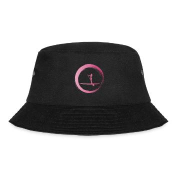 Sporty Hobby Leidenschaft Stand Up Paddle - Bucket Hat - Schwarz - Vorne - Lela (165cm)